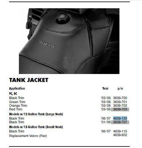 Arctic Cat Tank Bag 4639-115