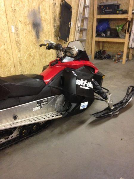 2010 skidoo mxz adrenaline 600 etec