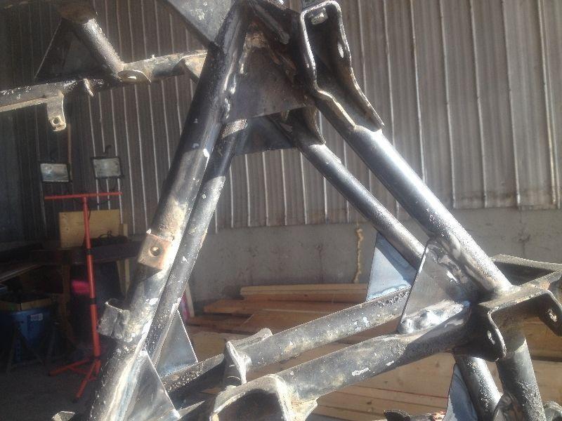 FRAME HONDA 400 EX 2003 RENFORCIE AVEC PAPIER