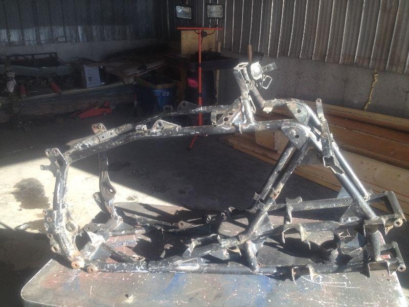 FRAME HONDA 400 EX 2003 RENFORCIE AVEC PAPIER