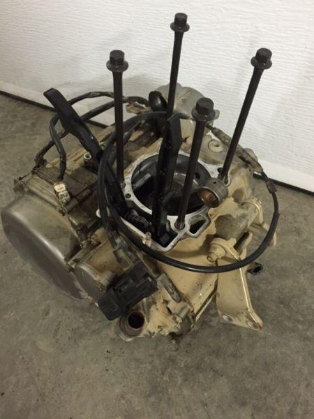 Base moteur suzuki ltz 400/kawasaki kfx 400/artic cat dvx 400