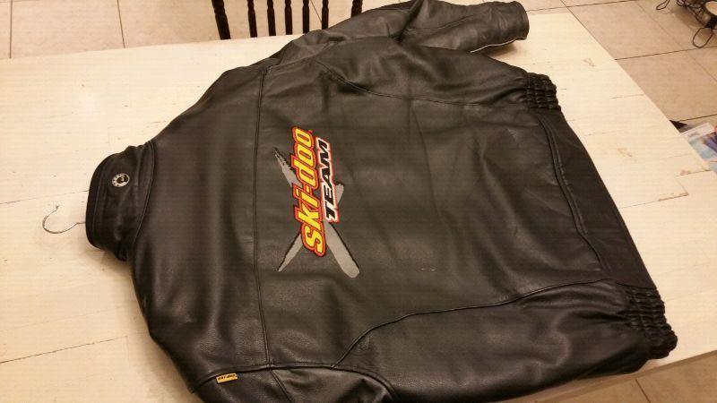 Skidoo leather jacket 2xL $50