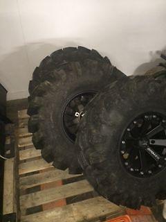 30x10.00-14 STI Outback Max tires on M20 Kore rims