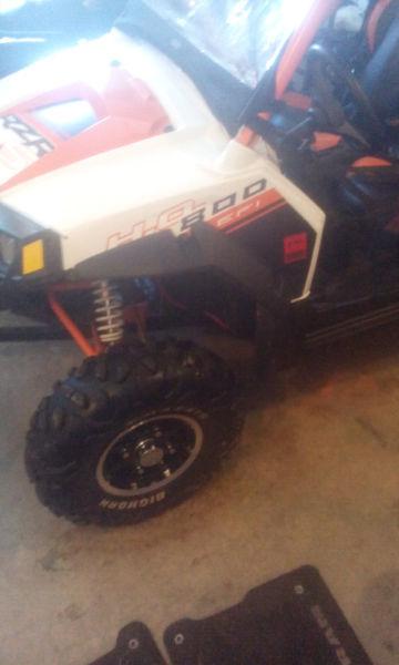 2013 polaris rzr 800 s (plow included)