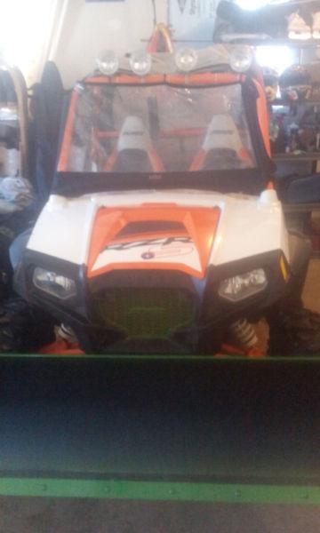 2013 polaris rzr 800 s (plow included)