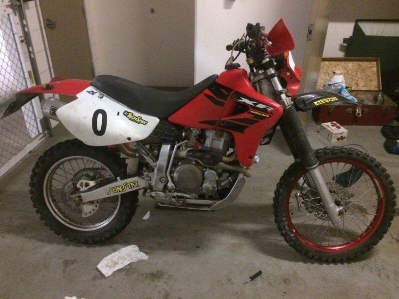 2003 XR650R street legal open to trades