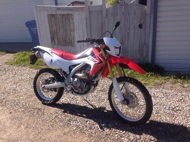 CRF250 street legal well taken care of