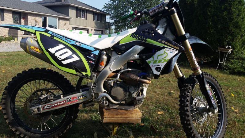 Kx250f 2011 under 50 hrs with many updated parts