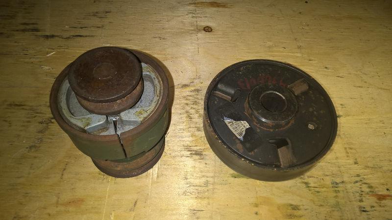 Centrifugal Clutch and V-Belt Pulley Clutch