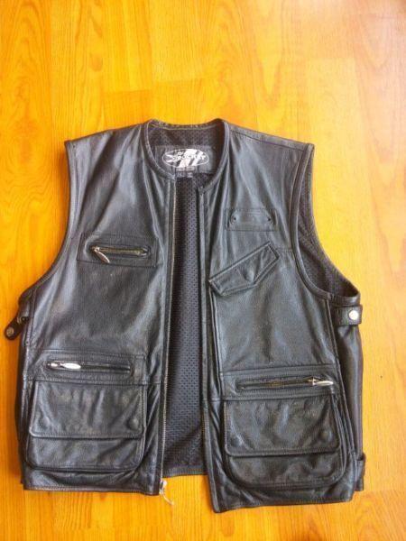 Joe Rocket leather vest