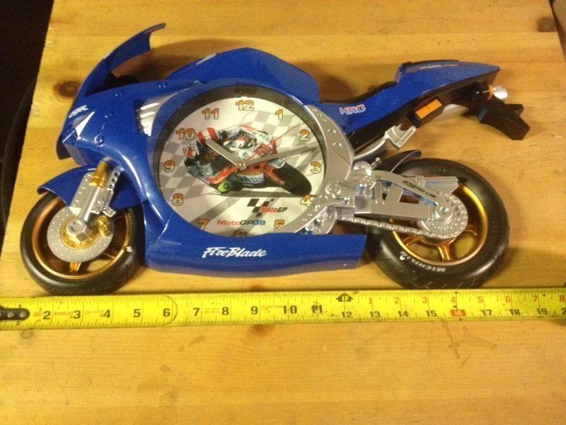 Motorcycle clock