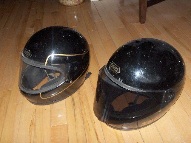 SHOEI Vintage His & Hers Helmets