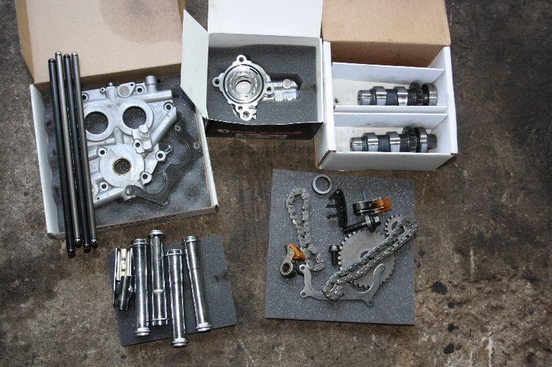 All internal parts for Camchest for twin cam 88