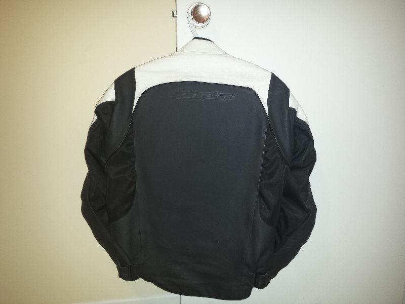Alpinestars perforated leather jacket