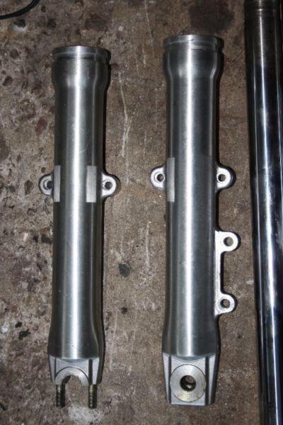 Fork tube & fork tube sliders with internals for Softail