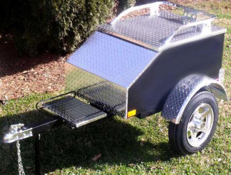 Marlon AMT Aluminum Motorcycle Pull Behind Trailer Price: $1849