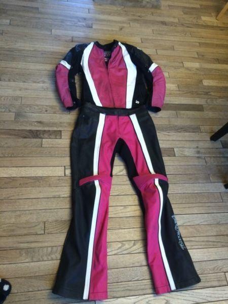 Joe Rocket Leather motorcycle suit