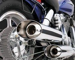 Vance & Hines Classic II Slash Cut Exhaust For Honda VT1100