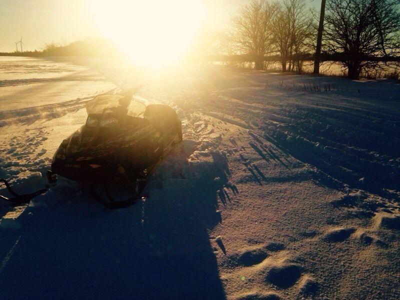 2002 ski doo mxz 700 will trade for ATV