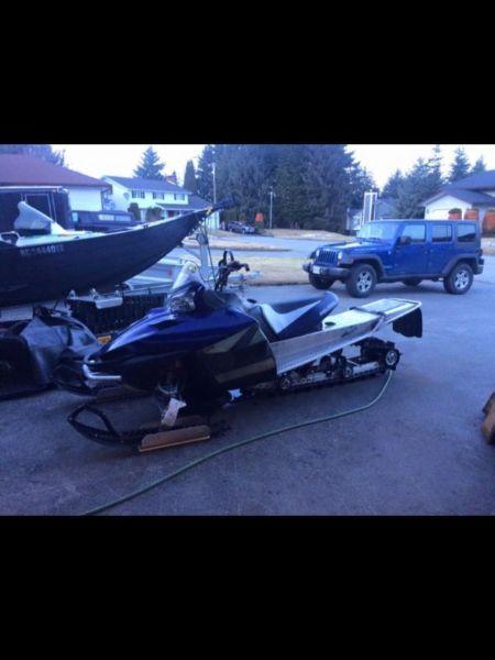 rmk 900 after market motor with almost full parts sled