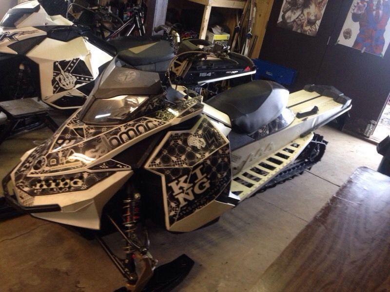 2012 skidoo free ride 154