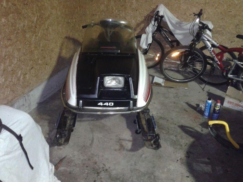 Yamaha exciter 440 1978 à vendre