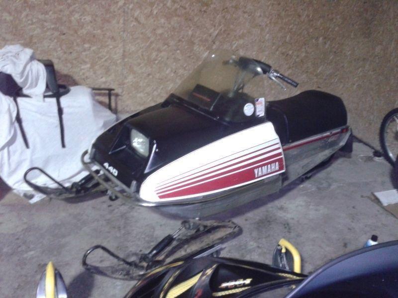 Yamaha exciter 440 1978 à vendre