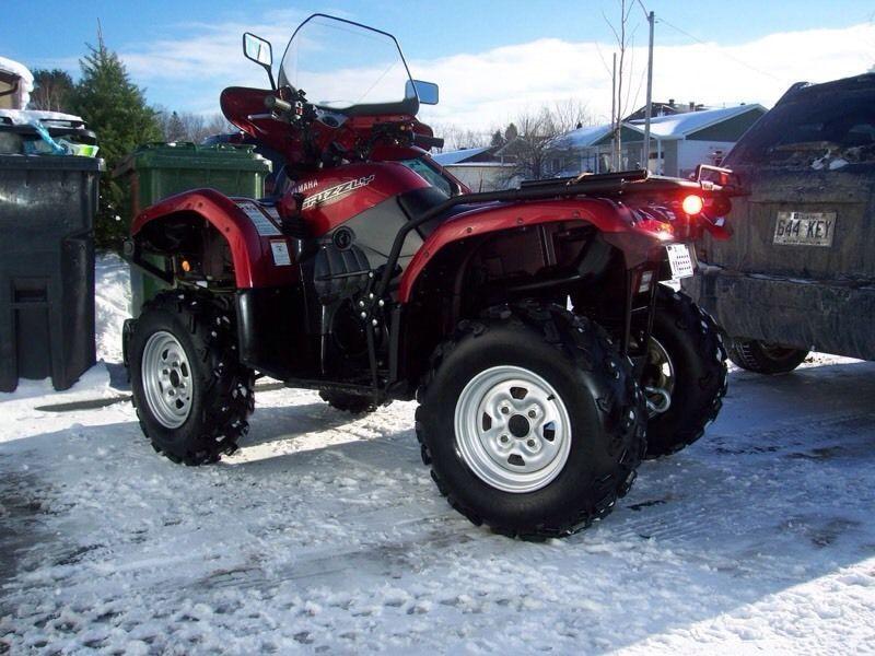 Yamaha grizzly 660 silvertip limited édition