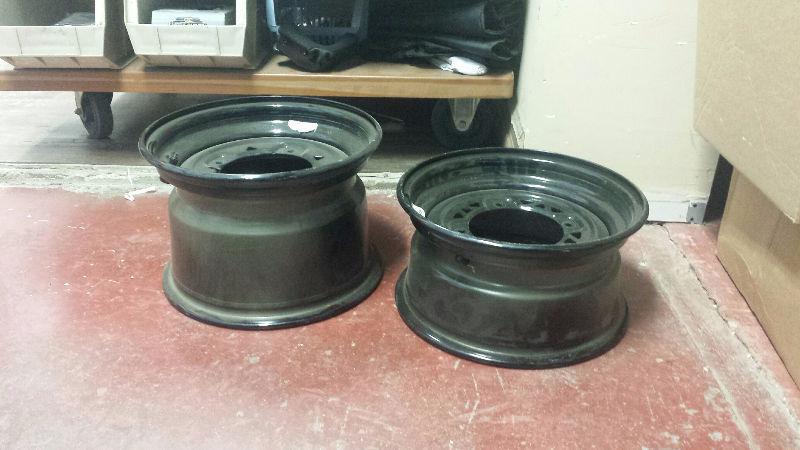 Polaris Steel Rims 4 x 155 Front and Rear available