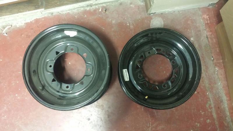 Polaris Steel Rims 4 x 155 Front and Rear available