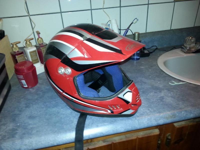 2 helmets for sale