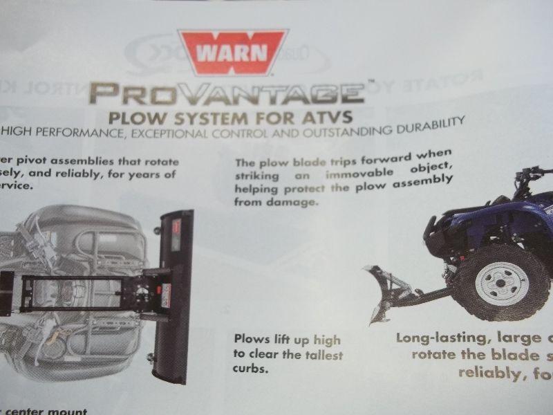 KNAPPS YAMAHA HAS LOWEST Prices on new WARN PLOWS !