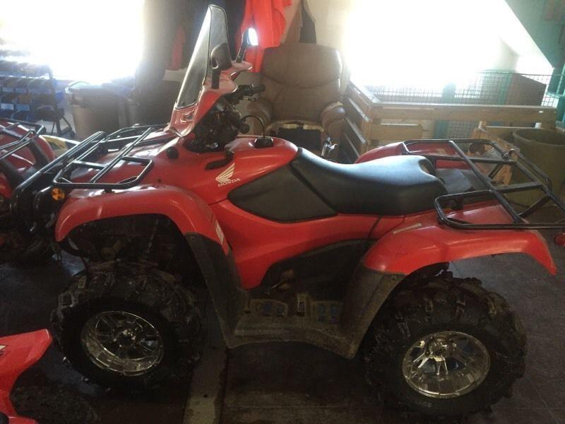 Wanted: For sale 2012 Honda foremen 500