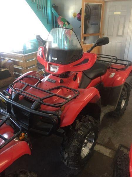 Wanted: For sale 2012 Honda foremen 500