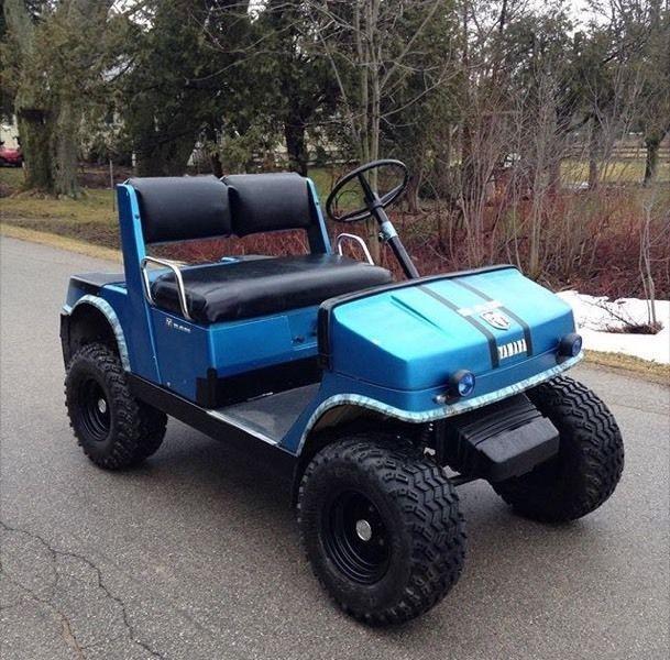 Lifted Yamaha g9 cart