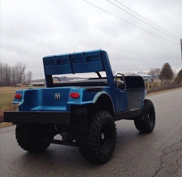 Lifted Yamaha g9 cart