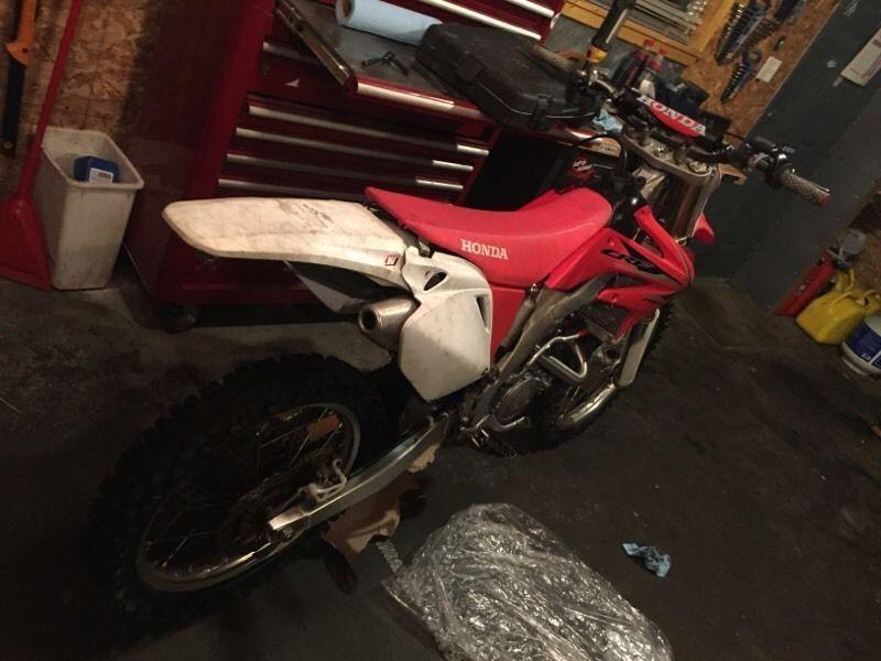 2009 crf280r total rebuild top and bottom