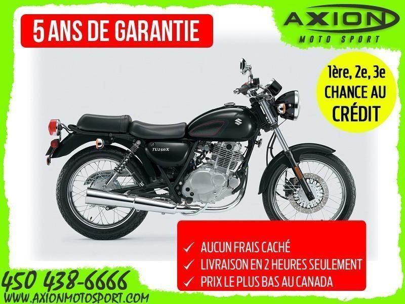 2016 Suzuki TU250X 19,99$/SEMAINE