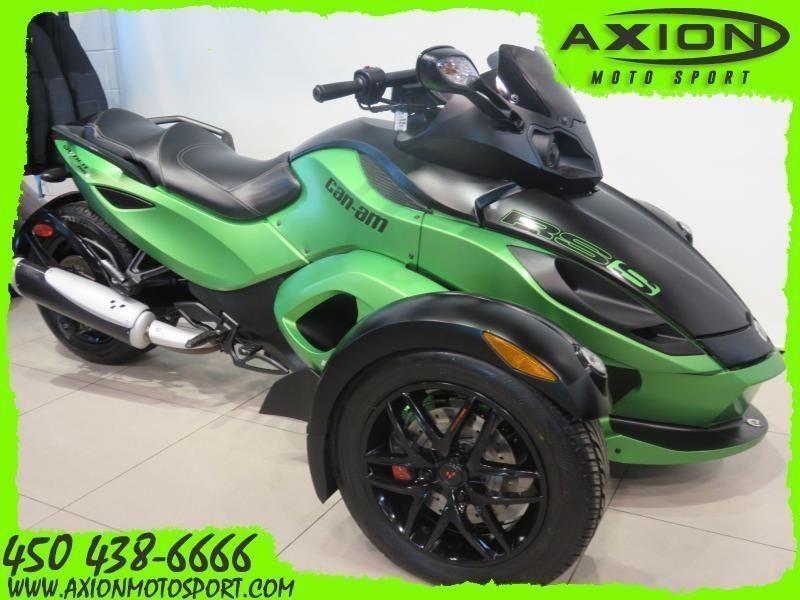 2012 Can-Am SPYDER RS-S SE5 61,42$/SEMAINE