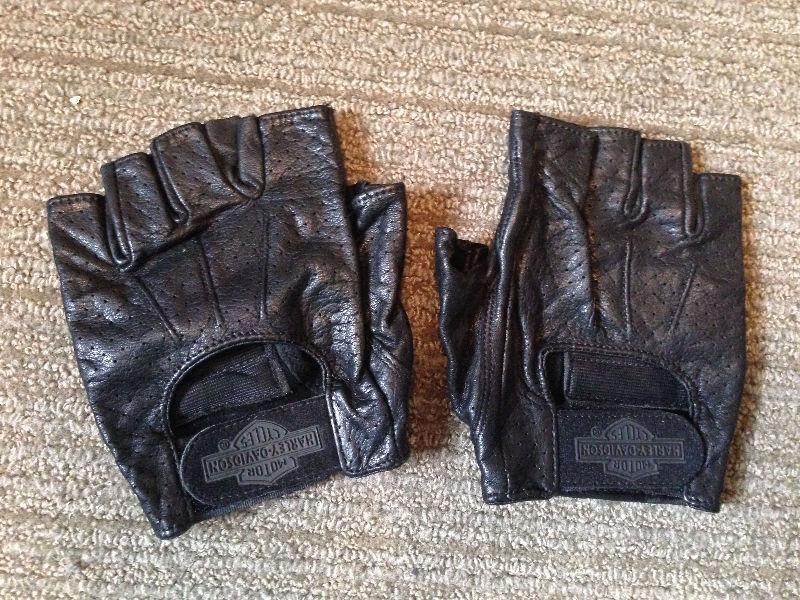 Harley Davidson crop gloves