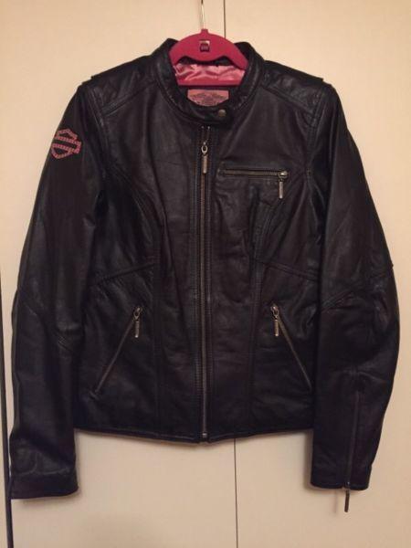 Lady's Harley Davidson leather jacket