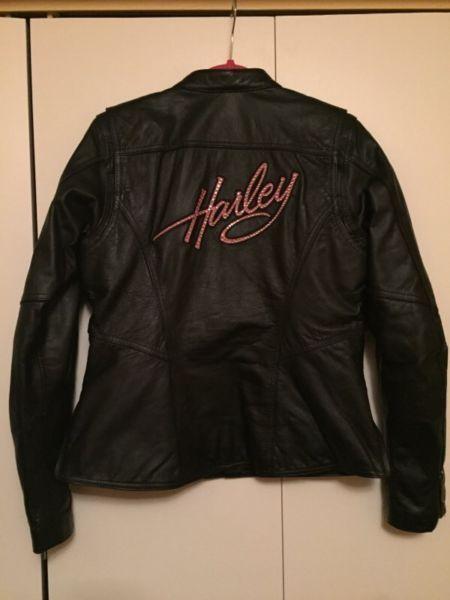 Lady's Harley Davidson leather jacket