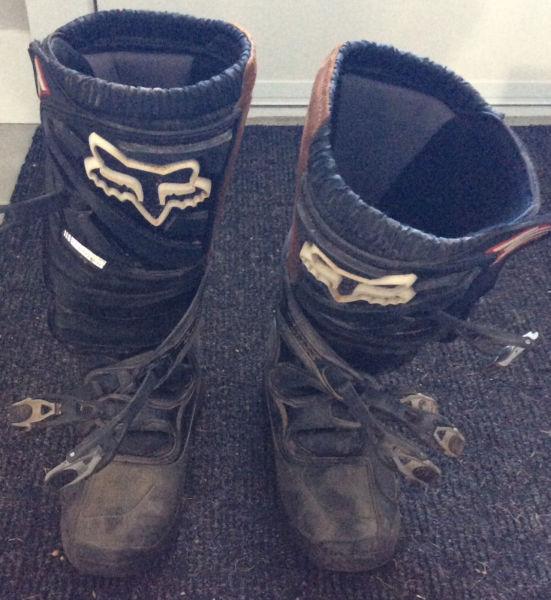 Fox Boots for dirt bikes, atv