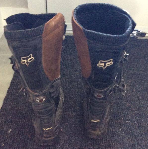 Fox Boots for dirt bikes, atv