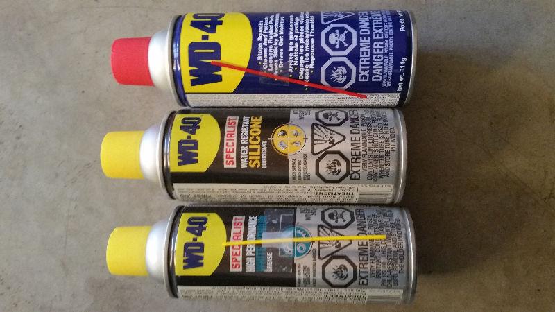 WD40, WD40 Lithium Grease, WD40 Silicone, Lubricator