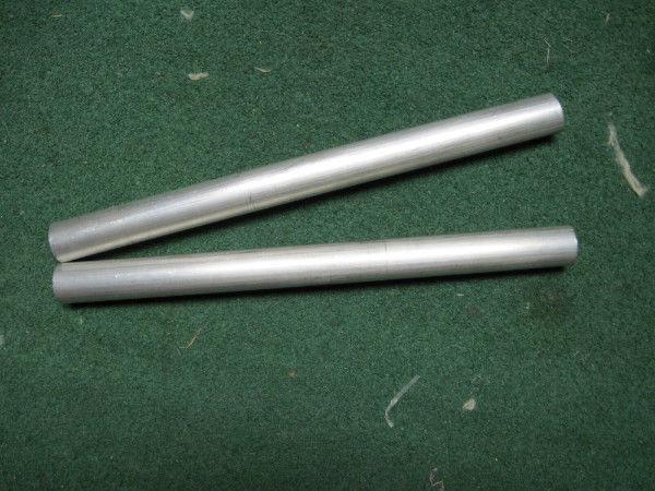 Replacement clip on handle bar tubes