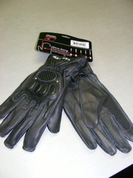 Leather CRUISER gloves - NEW at RE-GEAR