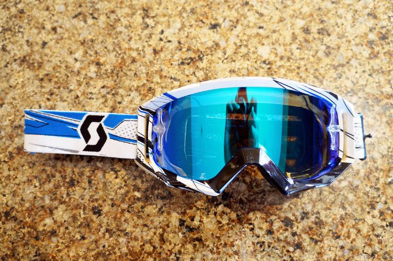 Scott Tyrant Goggles with Blue polarized lens (Blue)