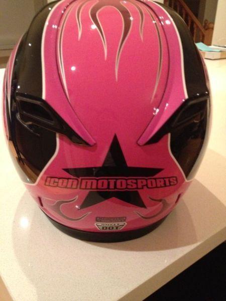 Icon Mainframe Hooligan Motorcycle Helmet - womens