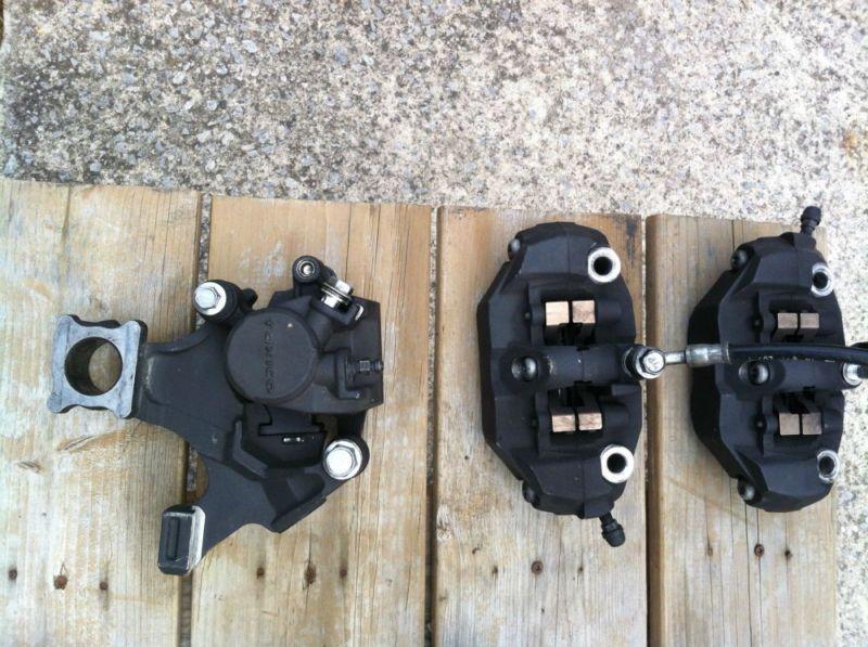 SUZUKI GSXR1000 08 SET OF FRONT AND REAR CALIPERS